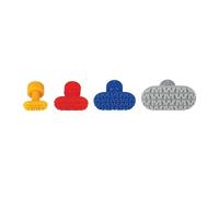 PowerTec 92637 High Grip Glue Pads, Oval 20pc