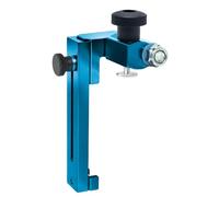 POWERTEC Tope abatible ajustable de 2.5 cm a 3-1/5.1 cm, pendiente de patente para sierra ingletadora, sierra de mesa, prensa de taladro, mesa de enrutador, medidor de inglete, accesorios de pista en