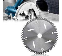 Powertool - Hojas de sierra circular (165 mm, diámetro 20 orificios, 40 mm, dientes para madera, metal y plástico