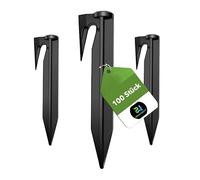 PowerWERK® 100 piezas de piquetas para el cable de limitación del robot cortacésped - Accesorios para cortacésped - Piquetas de tierra - Fijación de clavo para cable de limitación - Compatible