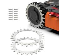 PowerWerk Puntas de Acero Inoxidable para Robot cortacésped de 3 mm para Modelo Worx S/M Mejora de tracción para Robot cortacésped Tornillos de Acero Inoxidable Accesorios Ruedas Off-Wheel
