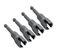 PowerWing - Destornillador de tuerca, broca de ala, herramienta de llaves de vaso de 1/4 pulgadas para tornillos de panel, perno de gancho de ojo, destornillador de tuerca PowerWing