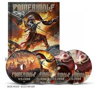 Powerwolf - Powerwolf, Neues Album 2026, Wildlive Live at Olympiahalle, Mediabook mit 2 CDs, 1 DVD, 1 Blu-ray