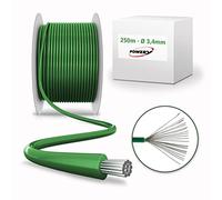 Powery 250m Cable delimitador Compatible con Robot cortacésped Gardena, Husqvarna Automower 3,4mm