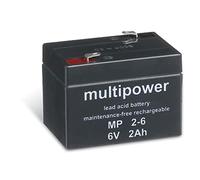 Powery Batería de Plomo-sellada (multipower) MP2-6