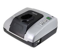 Powery Cargador de batería con USB Compatible para Makita Modelo DC1414