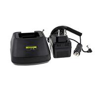 Powery Cargador de batería para walkie Talkie/emisora Motorola DP3400 MOTOTRBO