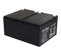 Powery FirstPower Batería de Gel para SAI APC RBC6 12Ah 12V VDS
