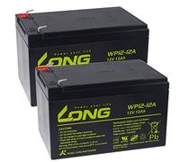 Powery KungLong Batería de Reemplazo para APC RBC6