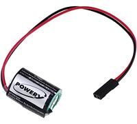 Powery Pila de Litio PLC para Siemens Modelo 6FC5247-0AA18-0AA0 Lithium-Mangandioxid 3V 900mAh Negro