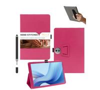 Powfix - Funda para TCL Tab A1 Plus NXTPAPER (12,2 pulgadas) - Funda ultrafina de piel sintética con soporte plegable, soporte para lápiz capacitivo y correa de seguridad | Carcasa de protección