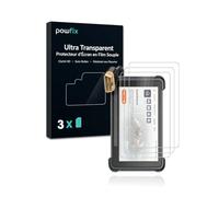 Powfix - Juego de 3 protectores para THINKCAR THINKSCAN 672 | Antiarañazos, sin burbujas, antihuellas, película flexible ultratransparente, protección invisible para herramienta de