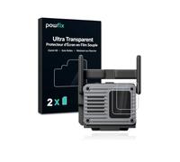 Powfix - Lote de 2 protectores de pantalla HD para DJI SDR Transmisión 2 | Antiarañazos, sin burbujas, antihuellas, película flexible ultratransparente, fácil de colocar. Protección invisible para