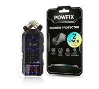 Powfix - Protector de pantalla para ZOOM H6essential grabadora portátil, 2 películas blandas HD, antiarañazos, sin burbujas ni huellas dactilares