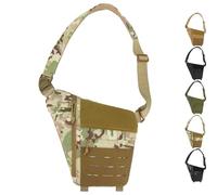 Powios Crossbody Bag, 2025 New Shoulder Crossbody Sling Bag, Multifunctional Outdoor Chestbag, for Hiking Cycling Camping (Camouflage)