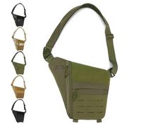 Powios Crossbody Bag, 2025 New Shoulder Crossbody Sling Bag, with Adjustable Strap, Mens Cross Body Bags for Outdoors (Army Green)