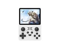Powkiddy RGB20S - Consola de Juegos de Mano, Tarjeta TF de 16G+128G incorporada, 20000 Juegos, Pantalla IPS de 3.5 Pulgadas, portátil RGB20S con Sistema de código Abierto, Consola de Juegos Retro