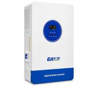 POWLAND 11KW Inversor híbrido, 2 entradas FV 90-500V, Funciona sin batería, conectable en Paralelo, inversor Fuera de Red, para baterías de Plomo y Litio 48V, con WiFi (SMT 12KP)