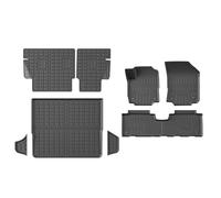 powoq Alfombrilla de Maletero para Chevrolet Equinox GMC Terrain 2018-2023, TPE, tapete de Respaldo para Chevrolet Equinox GMC Terrain 2018-23, Accesorios (actualización de Alfombrilla Trasera +