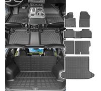powoq Alfombrilla de Piso Compatible con Hyundai Tucson 2022 2023 2024, Alfombrilla de Respaldo de TPE, Repuesto para Accesorios Hyundai Tucson 2022-2024 (Alfombrilla Mejorada para Maletero,