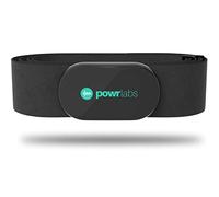 POWR LABS Monitor de frecuencia cardíaca Bluetooth con correa para el pecho | Monitor de frecuencia cardíaca ANT+ compatible con aplicaciones de ciclismo y carrera Garmin Wahoo Polar Strava Peloton