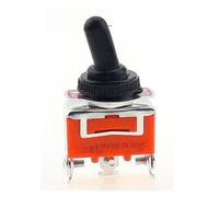 POWTAXBJGD 5 interruptores de palanca E-TEN1121 de 3 pines SPDT 3 terminales G110 ON-ON 15A 250V (1121 y tapa 5 piezas)