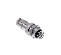 POWTAXBJGD Conector GX20 macho hembra de metal circular rápido conector 2 pines 4 pines 8 pines 12 pines 15 pines (14 pines)