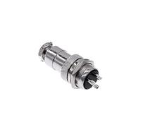 POWTAXBJGD Conector GX20 macho hembra de metal circular rápido conector 2 pines 4 pines 8 pines 12 pines 15 pines (3 pines)