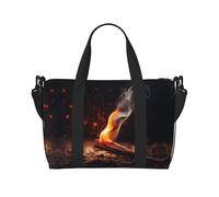 Powzjzw Match - Bolsa de viaje para fin de semana para mujer, bolsas de hospital para trabajo de parto y parto durante la noche, Black, Talla única