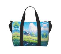 Powzjzw Peak Building - Bolsa de viaje para fin de semana para mujer, bolsas de hospital para trabajo de parto y parto, Black, Talla única