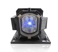 Poxtedsr DT01511 Bombilla de Lámpara para Hitachi Proyectors CP-AX2503 CP-CW250WN CP-CW300WN CP-CX250 CP-CX300WN HCP-K26 HCP-K31 HCP-Q300, con Carcasa