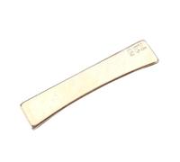 POXZSFX Inserto de prensa de trastes para diapasón de guitarra, herramienta de para guitarrista, 7,25, Oro, 7.25#