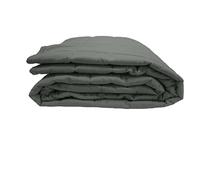 Poyet Motte Soho couvre poliéster, poliéster, Gris y Rojo, 260 x 230 x 1 cm