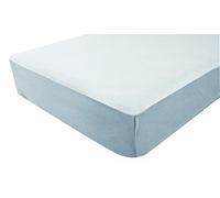 Poyetmotte Sábana Bajera Ajustable (70 x 140 cm), Color Perla, Talla única