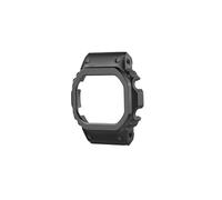 POYNMRE Compatible con Casio DW5600 GW-B5600 GW-M5610, correa de reloj aleación titanio modificado, GM5600, pulsera metal, cadena for hombre(Black-case,For GW-B5600)