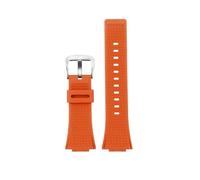 POYNMRE Compatible con Casio G-SHOCK GA110 GM110 GM-110GB Correa de reloj de silicona pequeña de acero Cannon Bloqueo de color rojo azul Correa de reloj de resina naranja(Orange steel buckle)