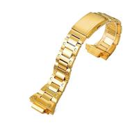 POYNMRE Compatible con Casio G-shock GX-56BB GXW-56 GX56BB GXW56. Correa de reloj metal modificado. Caja acero inoxidable. Kit modificación for hombre. Bisel(Gold strap,For GXW-56)