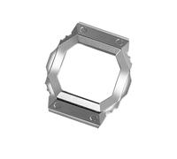 POYNMRE Compatible con Casio G-shock GX-56BB GXW-56 GX56BB GXW56. Correa de reloj metal modificado. Caja acero inoxidable. Kit modificación for hombre. Bisel(Silver case,For GXW-56)