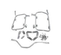 POYNMRE Compatible con Honda X-ADV750 2017-2020 2021 2022 2023 2024, Soporte de Marco de portaequipajes for Motocicleta, Soporte Lateral for alforjas y Equipaje(Silver 2017-2020)