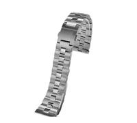 POYNMRE Compatible con TAG Heuer Monaco Series CBL2115 CBL2111 Correa de acero inoxidable macizo de 22 mm Cadena de reloj de metal Pulsera