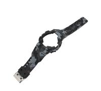 POYNMRE Conjunto de bisel y correa camuflaje integrados compatibles con Casio GA100 GA110 GA120 GA14 Correa reloj impermeable(Camo Grey)