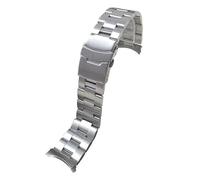POYNMRE Correa de acero for buceo compatible con Casio Duro MDV107-1A MDV106-1A, repuesto de pulsera de 22 mm.