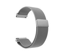 POYNMRE Correa de malla milanesa 20 mm compatible con Casio MTP-M305, correa acero inoxidable for hombre y mujer, 1183 V006 V001(B silver)