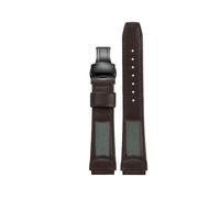 POYNMRE Correa de piel de vaca suave de 16 mm compatible con Casio DW5600 DW-5600 GW-5000 5035 GW-M5610 GW-B5600 DW6900 GA2100 GA-2100 Series Correa de piel de becerro(Brown-black B)