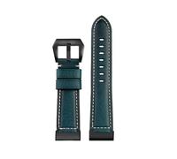 POYNMRE Correa de piel vaca italiana compatible con Casio Big Mud King GWG-1000-1A/A3/1A1 GB/GG, pulsera deportiva for hombre(B blue black)