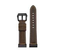 POYNMRE Correa de piel vaca italiana compatible con Casio Big Mud King GWG-1000-1A/A3/1A1 GB/GG, pulsera deportiva for hombre(A Matte brown black)
