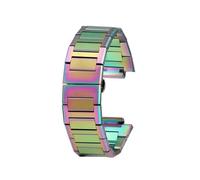 POYNMRE Correa de reloj de acero inoxidable modificada compatible con Ca-sio GM-110 GA-110 DW-5600 GW-B5600 GM2100 GA2100 Correa de metal(Colored)