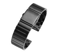 POYNMRE Correa de reloj de acero inoxidable y cerámica de 23 mm compatible con la serie Casio PROTREK PRW-30 PRW-50 PRW-60 PRW-70YT Correa de reloj deportiva resistente al agua(B Black)