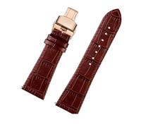 POYNMRE Correa de reloj de piel de vaca de liberación rápida Compatible con Franck Muller Correa Muller Lea/ther Correa FM reloj hombres mujeres 22 26 30mm correa de reloj(BROWN,26mm)