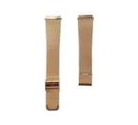 POYNMRE Correa de reloj milanesa acero inoxidable 18 mm compatible con AQ-230 A158/A159/A168/F91(Gold)